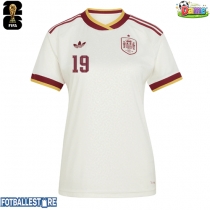 Spania Lamine Yamal #19 Bortedrakt Dame VM 2026 Kortermet